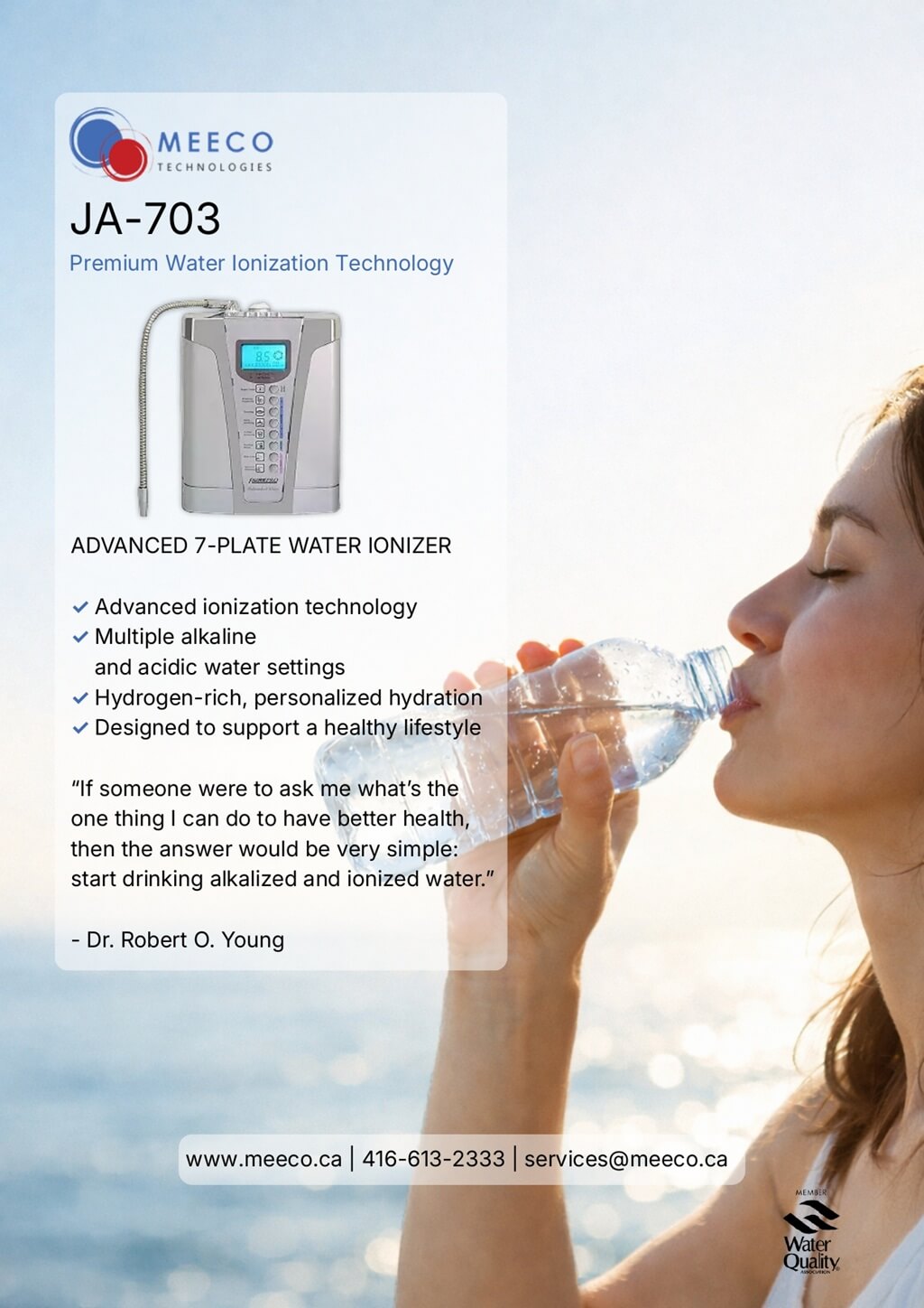 Water Ionizer JA-703