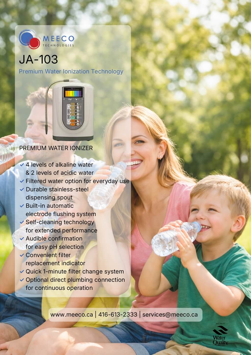 Water Ionizer JA-103