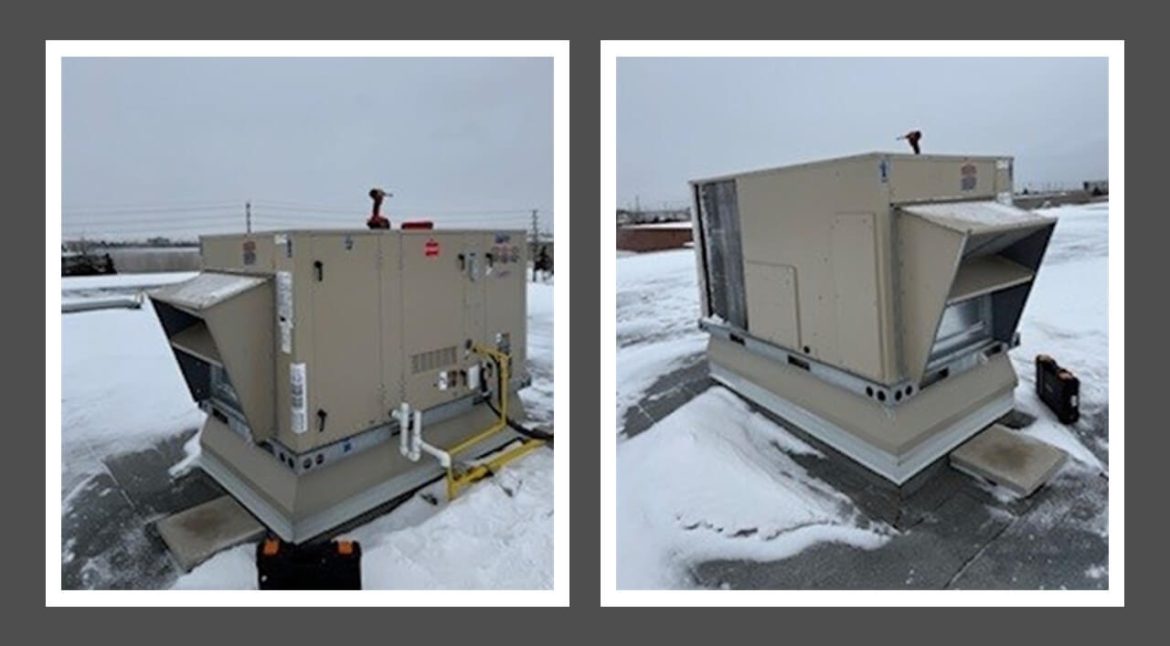 Mississauga High-efficiency RTU Installation