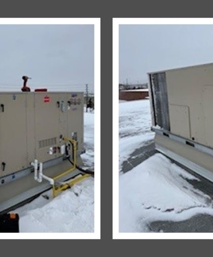 Mississauga High-efficiency RTU Installation Mississauga High-efficiency RTU Installation