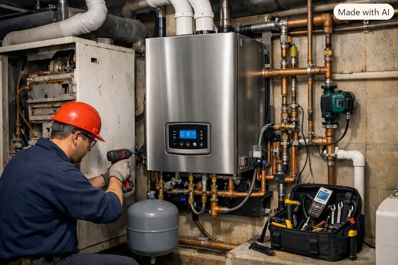 High-Efficiency Boiler Replacement Mississauga